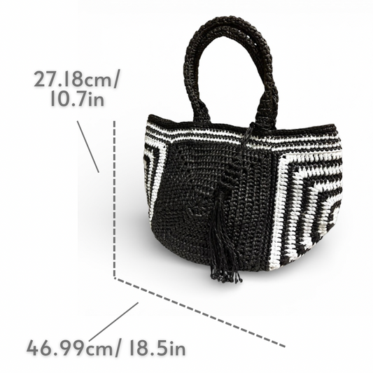 MARTINA Tote | Premium Straw Bag