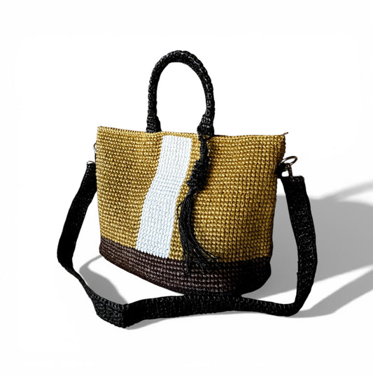 VIAJERA Lightweight Travel Bag | Premium Straw Bag