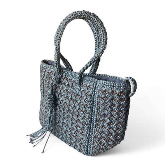 ARYA Hand-Crocheted Convertible Tote | Premium Straw Bag
