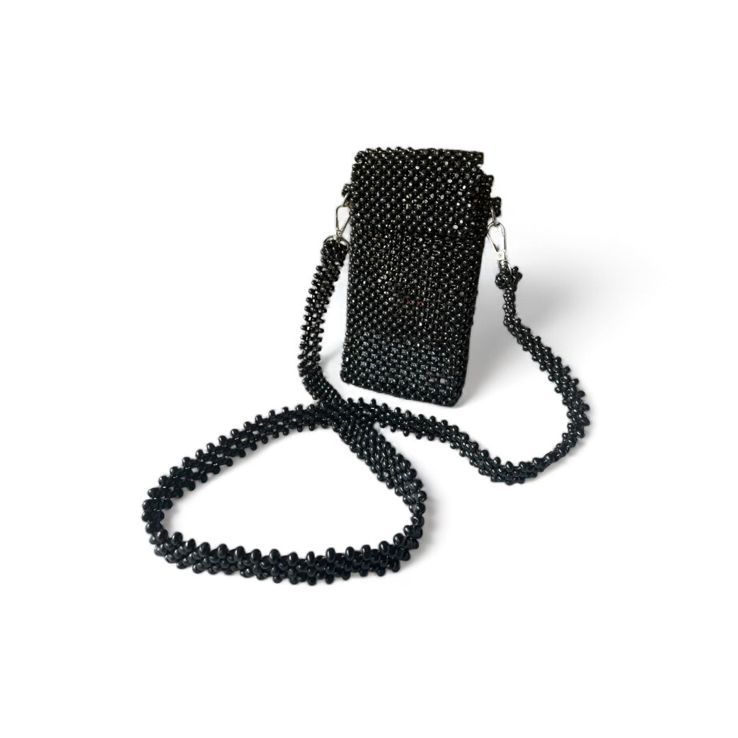 AINA Phone Purse | Wooden Beads Accessory