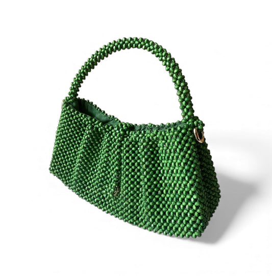 AMARISA Beaded Bag for Everyday | Wooden Beads Collection