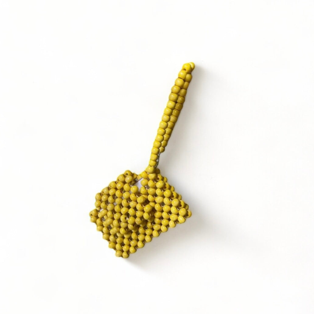 KATRINA Beaded Card Purse | Wooden Beads Accessory