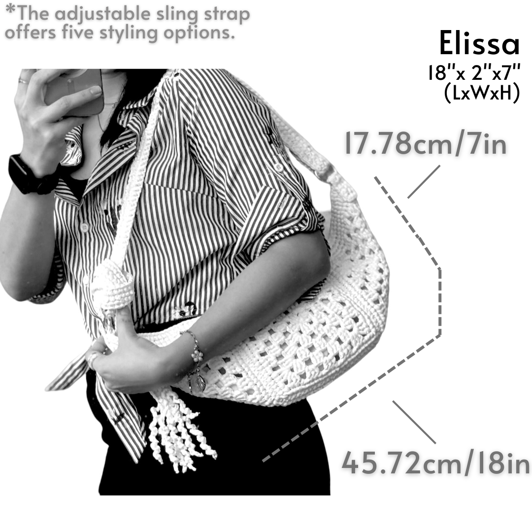 ELISSA Five-Way Multifunctional Bag | Premium Straw Bag