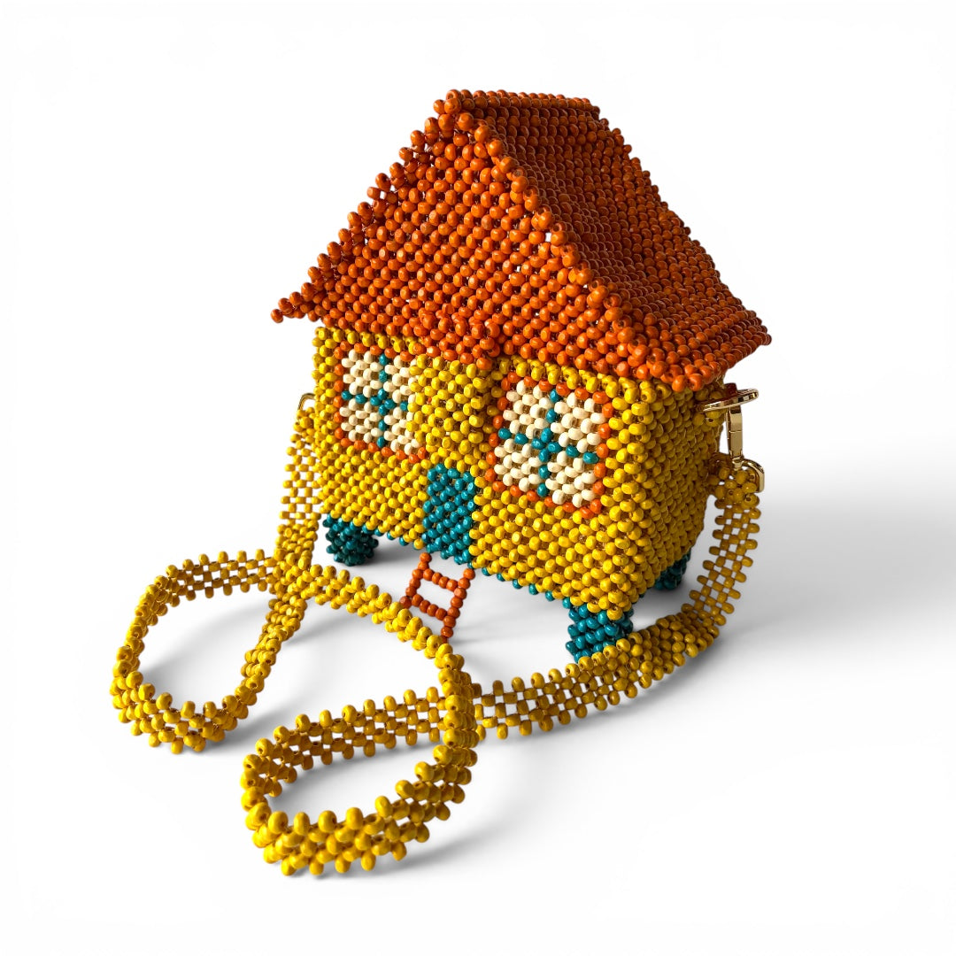 Bahay Kubo Bag - Novelty Bead Bag