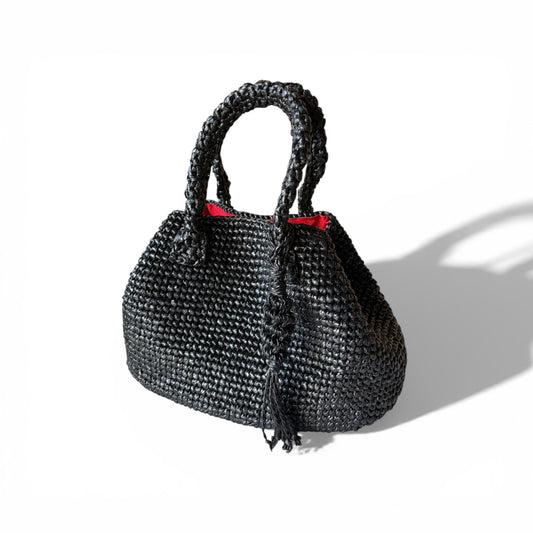 IVANNA Mini Tote | Premium Straw Bag