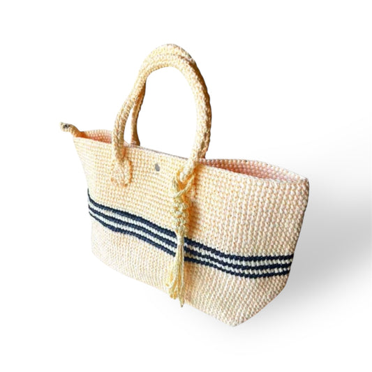 IVANNA Limited Functional Tote | Premium Straw Bag