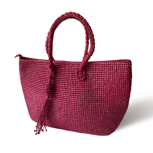 Ivanna, Solid | Premium Straw Bag