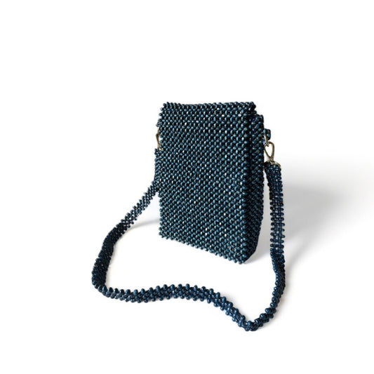 MENSAJERA Beaded Versatile Messenger Bag | Wooden Beads Collection