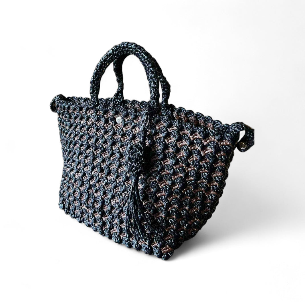 MIREIA Convertible Two-Way Handbag | Premium Straw Bag