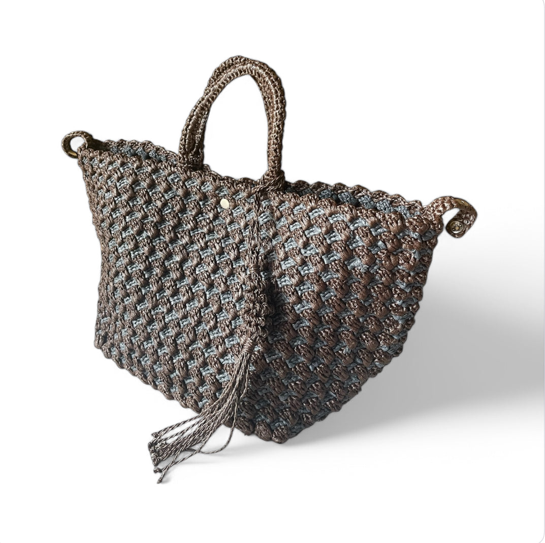 MIREIA Convertible Two-Way Handbag | Premium Straw Bag