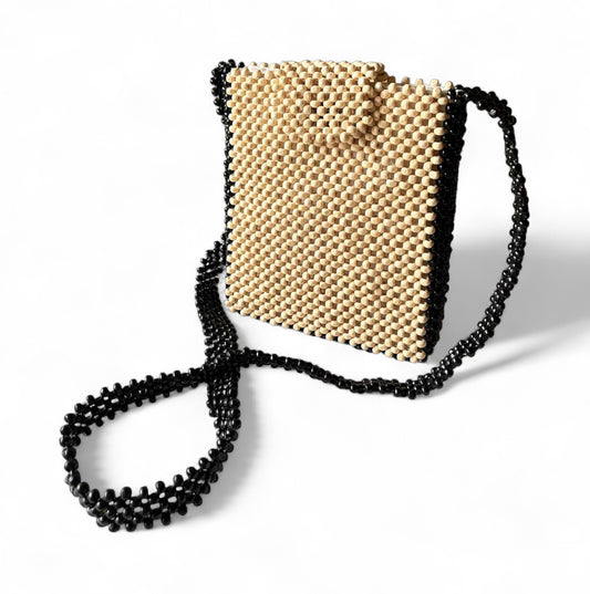 MITA Beaded Phone Sling | Wooden Beads Collection