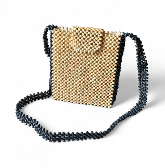 MITA Beaded Phone Sling | Wooden Beads Collection