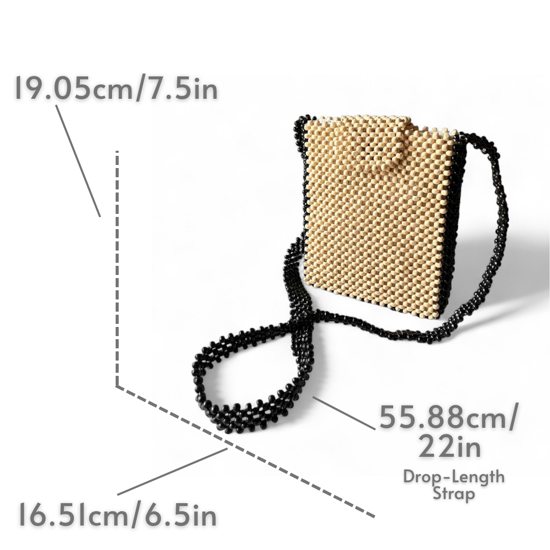 MITA Beaded Phone Sling | Wooden Beads Collection
