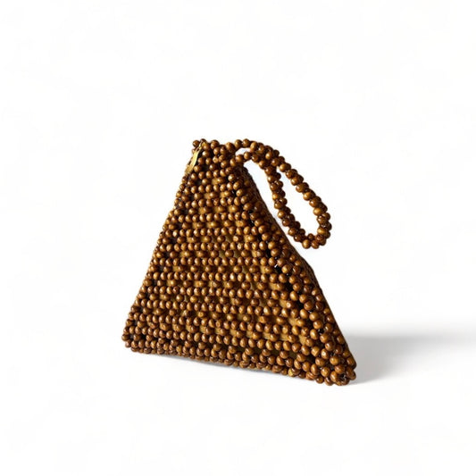 STELLA Beaded "Pusô" Event Bag | Wooden Beads Collection