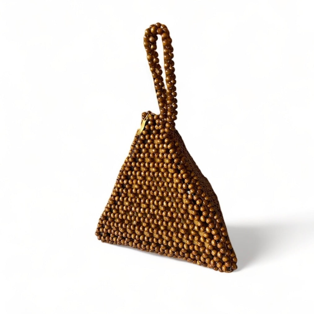 STELLA Beaded "Pusô" Event Bag | Wooden Beads Collection