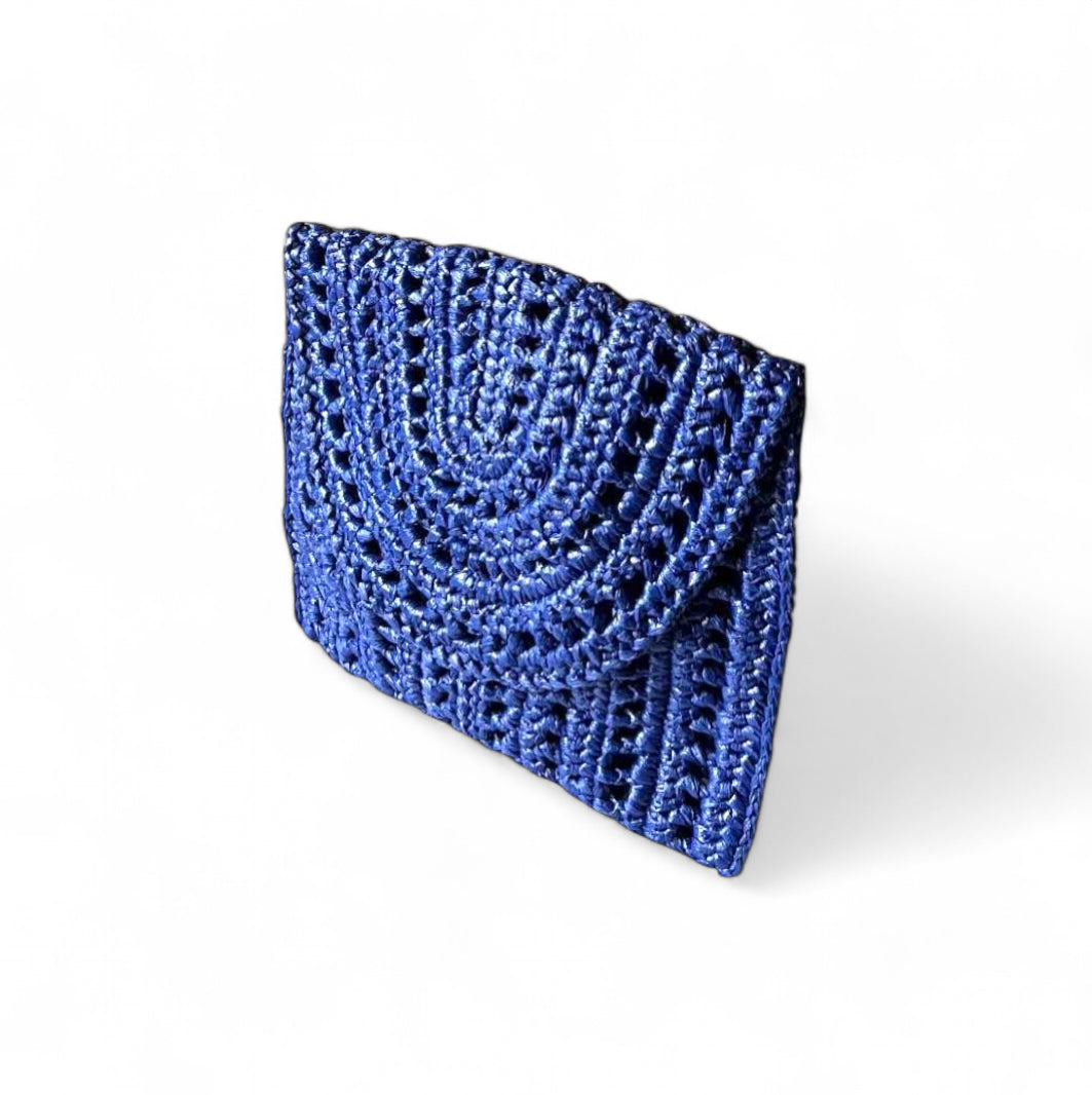 VICTORIA Envelope Clutch | Premium Straw