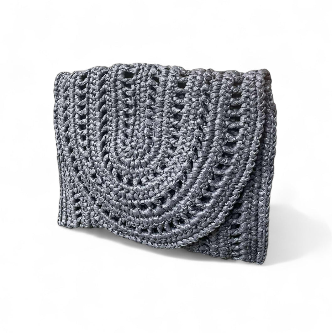 VICTORIA Envelope Clutch | Premium Straw