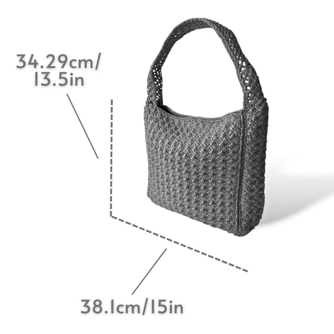 AMELIA Hobo Bag | Premium Straw Bag