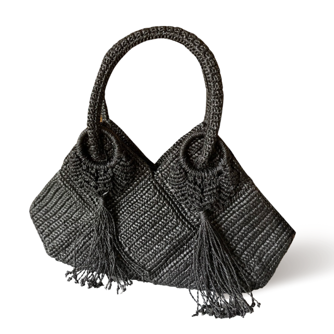 AGUEDA Handmade Durable Shoulder Bag | Premium Straw Bag