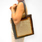ALESSANDRA Beaded Tote Bag | Wooden Beads Collection