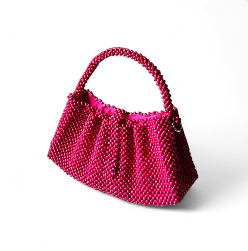 AMARISA Beaded Bag for Everyday | Wooden Beads Collection
