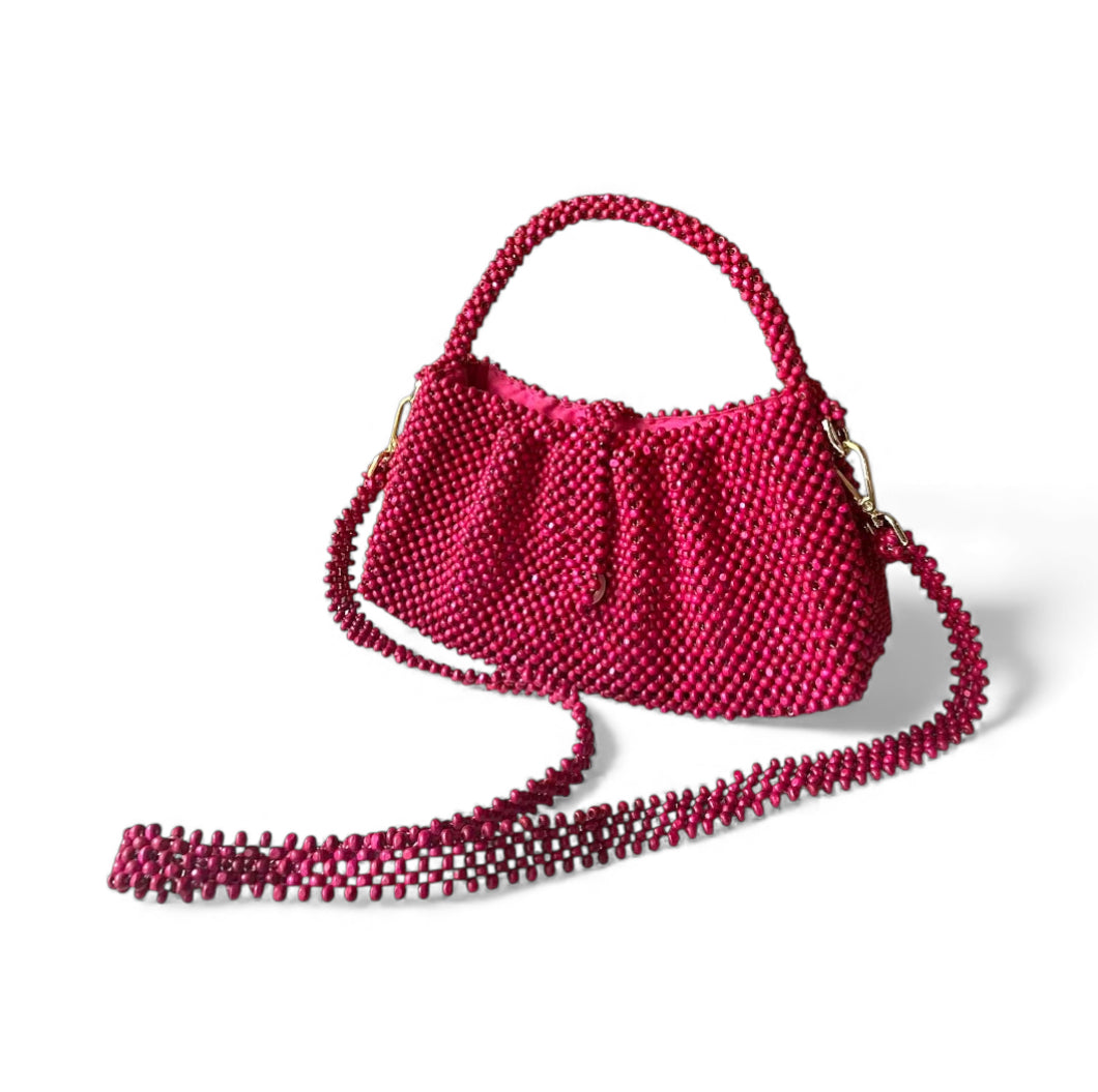 AMARISA Beaded Bag for Everyday | Wooden Beads Collection