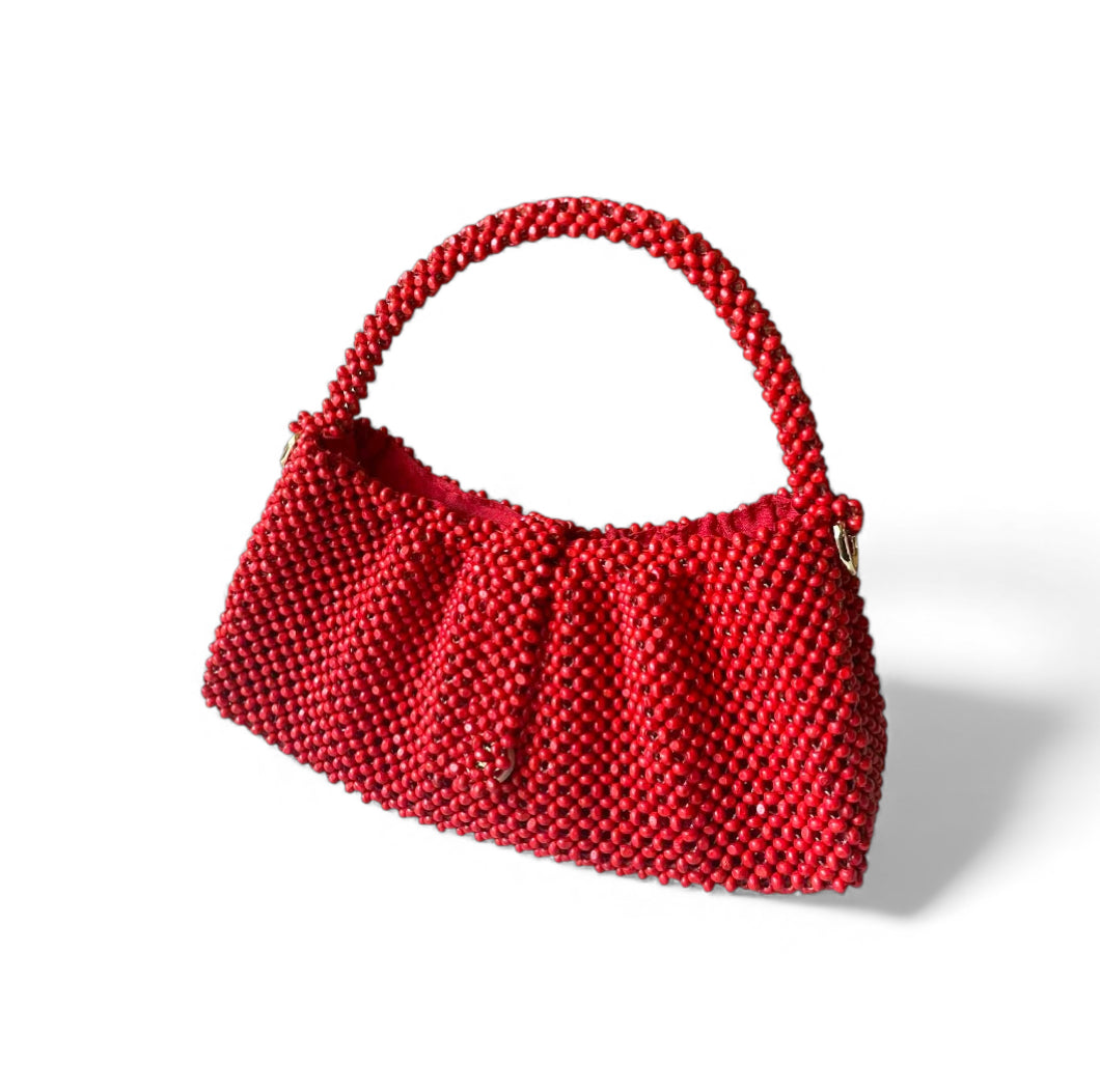 AMARISA Beaded Bag for Everyday | Wooden Beads Collection