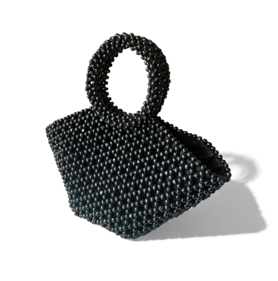 AMPARO Beaded Handbag | Wooden Beads Collection