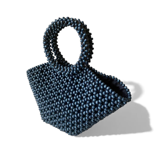 AMPARO Beaded Handbag | Wooden Beads Collection
