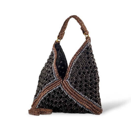 RAFAELA, BABY (ELA) - X Series 2.0 Hobo Handbag | Premium Straw Bag