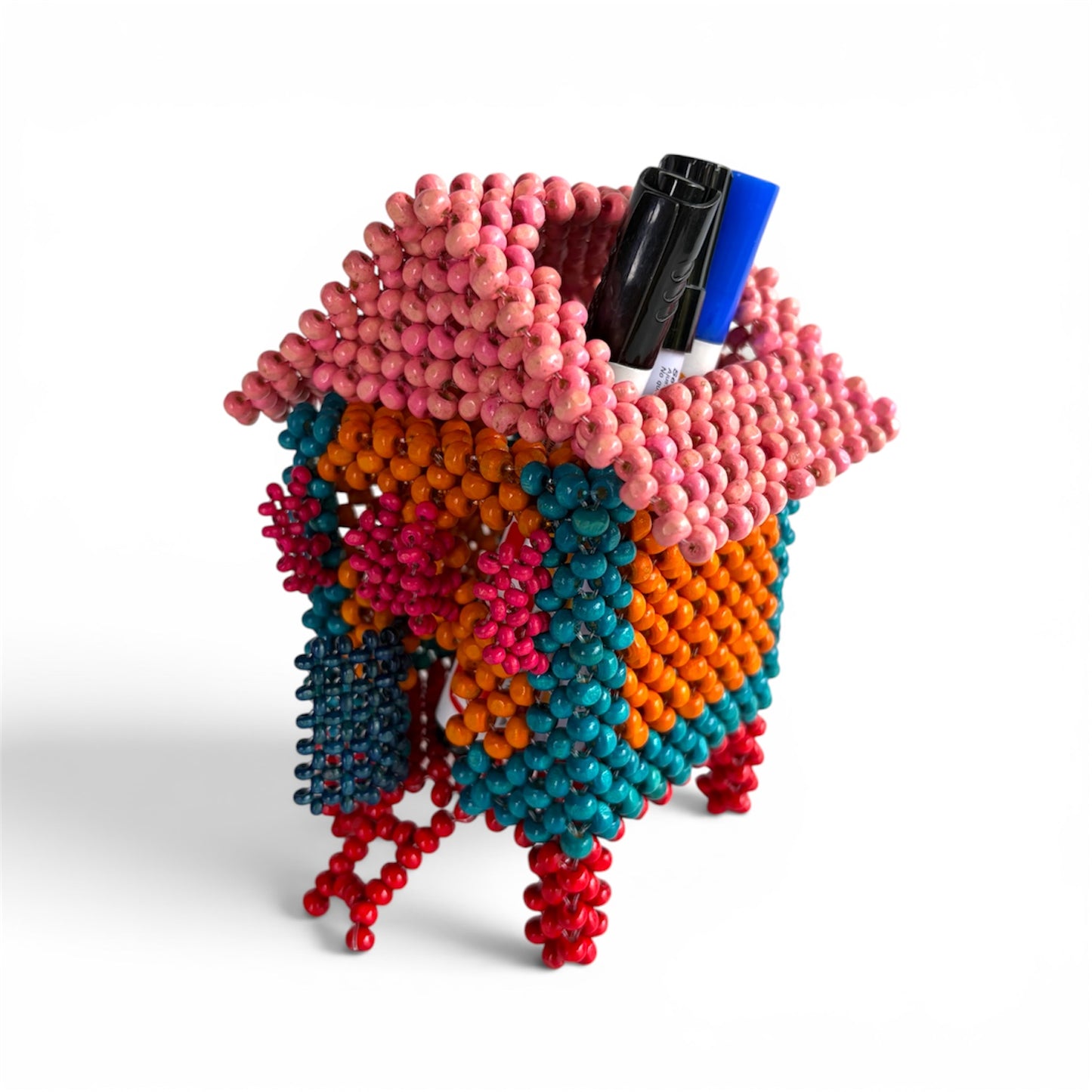 BAHAY KUBO Pen Holder / Desk Organizer | Beads Collectibles