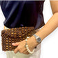 Bianca (Beaded clutch/sling)