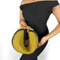 CARINA Dumpling Handbag | Premium Straw