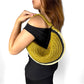 CARINA Dumpling Handbag | Premium Straw
