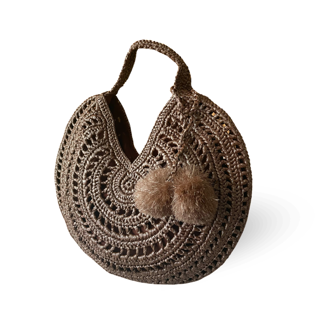 VALENTIA BEACH BAG | Premium Straw