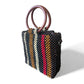CAMILA Multicolor Beaded Handbag | Wooden Beads Collection