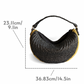 CARINA Dumpling Handbag | Premium Straw
