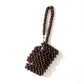 KATRINA Beaded Card Purse | Wooden Beads Accessory