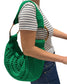 EVITA Crocheted Moon Bag with Shoulder Strap | Premium Straw Bag