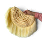 LUNA Handmade Half-Moon Clutch/Sling with Fringes | Premium Straw Bag