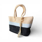 Ivanna, Zip Tote | Premium Straw Bag