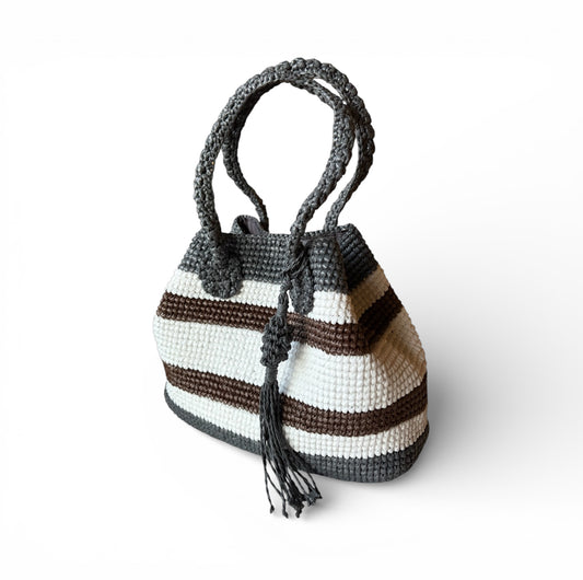 IVANNA Midi Tote | Premium Straw Bag