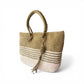 Ivanna, Zip Tote | Premium Straw Bag