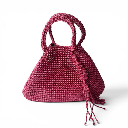 IVANNA Mini Tote | Premium Straw Bag