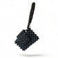 KATRINA Beaded Card Purse | Wooden Beads Accessory