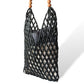 LUCIA 2.0 Beaded Bohemian Tote Bag | Wooden Beads Collection