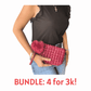 MONEDA Handmade Pouch with Wristlet | Premium Straw Bag
