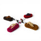 MOANA Beaded "Tsinelas" Coin Purse/Bag Charm | Wooden Beads Accessory