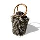 MONICA Beaded Bucket Bag | Wooden Beads Collection