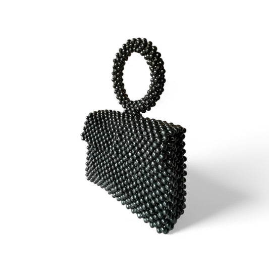 NICOLA Evening Handbag | Wooden Beads Collection
